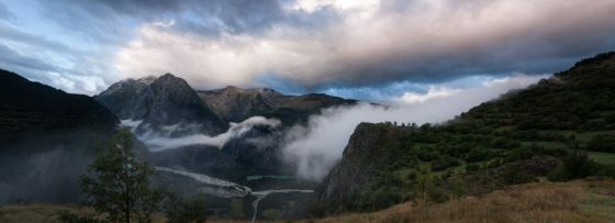 Photo : Matin Brumeux sur l'Oisans