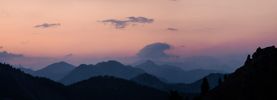Ecrins crepusculaire