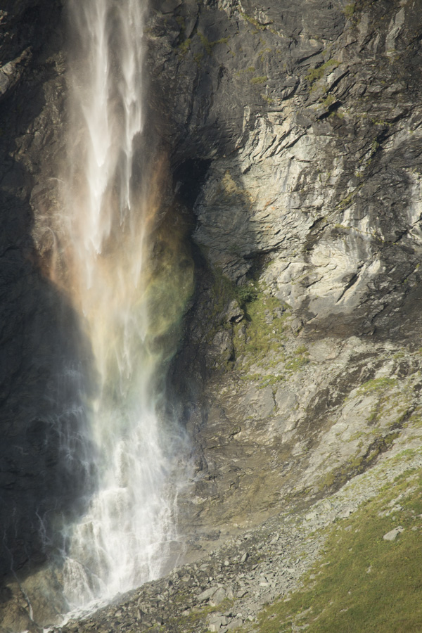 Arc en cascade