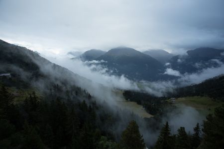Photo : Brouillard en Maurienne